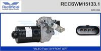 RECOFICIAL SWM151331 - N.º de chasis (VIN) hasta: 4B5050000<br>Número de puertas: 4<br>Tensión [V]: 12<br>Lado de montaje: delante<br>Vehículo con dirección a la izquierda / derecha: para vehic. dirección izquierda<br>Versión: .0<br>para fabricante volante: AUDI<br>