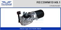 RECOFICIAL SWM151491 - Motor del limpiaparabrisas