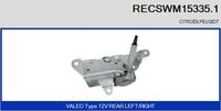 RECOFICIAL SWM153351 - Motor del limpiaparabrisas