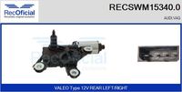 RECOFICIAL SWM153400 - Motor del limpiaparabrisas