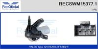 RECOFICIAL SWM153771 - Motor del limpiaparabrisas