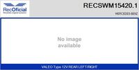 RECOFICIAL SWM154201 - Lado de montaje: posterior<br>Tensión [V]: 12<br>