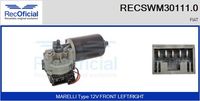 RECOFICIAL SWM301110 - Motor del limpiaparabrisas