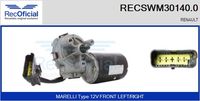 RECOFICIAL SWM301400 - Motor del limpiaparabrisas