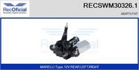 RECOFICIAL SWM303261 - Motor del limpiaparabrisas