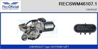 RECOFICIAL SWM461071 - Motor del limpiaparabrisas