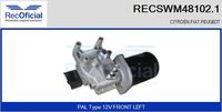 RECOFICIAL SWM481021 - Motor del limpiaparabrisas