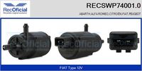 RECOFICIAL SWP740010 - Tipo de servicio: eléctrico<br>para número de OPR: 2267<br>