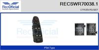 RECOFICIAL SWR700381 - Interruptor, elevalunas