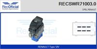 RECOFICIAL SWR710030 - Interruptor, elevalunas