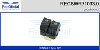 RECOFICIAL SWR710330 - Interruptor, elevalunas