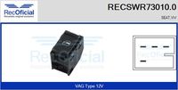 RECOFICIAL SWR730100 - Interruptor, elevalunas