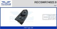 RECOFICIAL SWR740220 - Interruptor, elevalunas