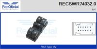 RECOFICIAL SWR740320 - Lado de montaje: Delante, derecha<br>Número de fabricación: EWS-FT-038<br>