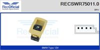 RECOFICIAL SWR750110 - Interruptor, elevalunas