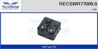 RECOFICIAL SWR770090 - Interruptor, elevalunas