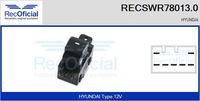 RECOFICIAL SWR780130 - Interruptor, elevalunas