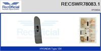 RECOFICIAL SWR780831 - Interruptor, elevalunas