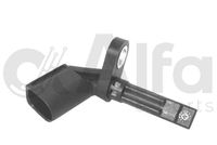 Alfa e-Parts AF08339 - Tensión [V]: 12<br>Lado de montaje: Eje trasero izquierda<br>Longitud [mm]: 37<br>Color: negro<br>Tipo de sensor: Hall<br>Número de enchufes de contacto: 2<br>Artículo complementario / información complementaria 2: sin cable<br>Rango temperatura desde [°C]: -40<br>rango temperatura hasta [°C]: 150<br>Color de conector: negro<br>