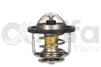 Alfa e-Parts AF10457 - Temperatura de abertura [°C]: 82<br>Altura [mm]: 55<br>Profundidad de montaje [mm]: 33<br>Diámetro [mm]: 48<br>Diámetro 1 [mm]: 28<br>