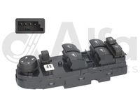 Alfa e-Parts AF00467 - Lado de montaje: lado del conductor<br>Longitud [mm]: 150<br>Altura [mm]: 50<br>Color: negro<br>Material: Plástico<br>Número de enchufes de contacto: 4<br>Color de conector: negro<br>