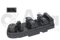 Alfa e-Parts AF00468 - Lado de montaje: lado del conductor<br>Longitud [mm]: 141<br>Altura [mm]: 42,8<br>Color: negro<br>Material: Termoplástico<br>Número de enchufes de contacto: 4<br>Material de carcasa: ABS (acrilnitrilo- butadienstirol copolimerisado)<br>Color de conector: negro<br>