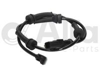 Alfa e-Parts AF01945 - Lado de montaje: Eje delantero<br>Longitud [mm]: 650<br>Color: negro<br>Longitud de cable [mm]: 650<br>Tipo de sensor: Hall<br>Número de enchufes de contacto: 2<br>Color de conector: gris<br>