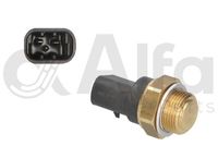 Alfa e-Parts AF02828 - Medida de rosca: M22x1,5 mm<br>Ancho de llave: 29 mm<br>Número de enchufes de contacto: 2<br>Modelo de conector: Conector plano<br>Forma del enchufe: redondo<br>Punto de conmutación [°C]: 102<br>punto de conmutación hasta [°C]: 97<br>Color de conector: negro<br>