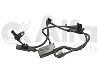 Alfa e-Parts AF03357 - Tipo de sensor: Sensor activo<br>Número de enchufes de contacto: 2<br>Longitud de cable [mm]: 104<br>Lado de montaje: Eje delantero, derecha<br>