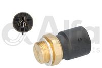 Alfa e-Parts AF05274 - Longitud [mm]: 51<br>Medida de rosca: M22x1,5 mm<br>Color: negro<br>Artículo complementario/Información complementaria: con juntas tóricas<br>Número de enchufes de contacto: 2<br>Rango temperatura desde [°C]: 100<br>rango temperatura hasta [°C]: 104<br>Material de carcasa: Latón<br>Color de conector: amarillo<br>