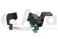 Alfa e-Parts AF06365 - Lado de montaje: Atrás izquierda<br>Longitud [mm]: 127<br>Altura [mm]: 70,5<br>Color: negro<br>Material: Aluminio<br>Número de enchufes de contacto: 4<br>Color de conector: negro<br>