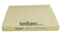 FRAM CF11444 - Tipo de filtro: Filtro de carbón activado<br>Longitud [mm]: 215<br>Ancho [mm]: 193<br>Altura [mm]: 25<br>