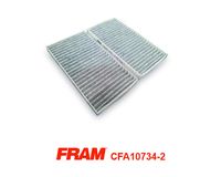 FRAM CF102102 - Filtro, aire habitáculo