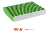 FRAM CFA10761 - Tipo de filtro: Filtro antipolen<br>Altura [mm]: 38<br>Longitud [mm]: 262<br>Ancho [mm]: 195<br>