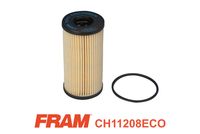 FRAM CH11208ECO - Código de motor: M9R630/M9R692<br>Tipo de filtro: Cartucho filtrante<br>Altura [mm]: 116<br>Diámetro exterior [mm]: 57<br>Diámetro interior [mm]: 28<br>Diámetro 3 [mm]: 28<br>