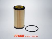 FRAM CH12176ECO - Tipo de filtro: Cartucho filtrante<br>Altura [mm]: 123<br>Diámetro interior [mm]: 31<br>Diámetro exterior [mm]: 63,5<br>Diámetro de junta tórica [mm]: 70<br>Peso [kg]: 0,050<br>Artículo complementario / información complementaria 2: con junta tórica<br>