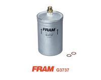 FRAM G3737 - Tipo de filtro: Filtro de tubería<br>Longitud [mm]: 159<br>Material de carcasa: Metal<br>Diámetro exterior [mm]: 81<br>Peso [kg]: 0,250<br>