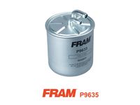 FRAM P9635 - Tipo de filtro: Cartucho filtrante<br>Altura [mm]: 127<br>Diámetro exterior [mm]: 87<br>Diámetro 3 [mm]: 8<br>Diámetro 4 [mm]: 10<br>