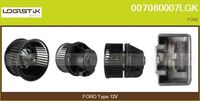 FLAMAR VHF810027HQ - Equipamiento de vehículo: para vehículos sin climatizador automático<br>Tensión [V]: 12<br>Restricción de fabricante: FOMOCO<br>Vehículo con dirección a la izquierda / derecha: para vehic. dirección izquierda<br>Fabricante: FORD<br>