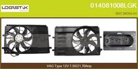 FLAMAR EVF350337HQ - Ventilador, refrigeración del motor - Brand New HQ