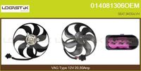 FLAMAR EVF710337VW - Ventilador, refrigeración del motor - Genuine