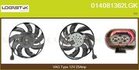 FLAMAR EVF370337VW - Ventilador, refrigeración del motor - Genuine