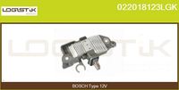 BOSCH 1986AE0127 - Regulador del alternador