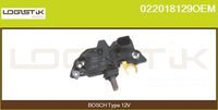 BOSCH 1986AE0120 - Regulador del alternador