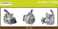 FLAMAR BHF820137VW - Restricción de fabricante: HITACHI<br>Tipo de servicio: hidráulico<br>Versión: HQ<br>Fabricante: VW<br>