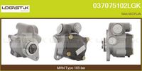 FLAMAR BHF310176HQ - Restricción de fabricante: LUK<br>Restricción de fabricante: ZF<br>Presión [bar]: 180<br>Tipo de servicio: hidráulico<br>Vehículo con dirección a la izquierda / derecha: para dirección izquierda/derecha<br>Poleas: sin polea<br>Sentido de giro: Sentido de giro a la derecha (horario)<br>Fabricante: MAN<br>Fabricante: NEOPLAN<br>