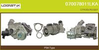 FLAMAR TCF220007KW - Restricción de fabricante: BORGWARNER<br>Tipo de sobrealimentación: Turbocompresor de gases de escape<br>Vehículo con dirección a la izquierda / derecha: para dirección izquierda/derecha<br>Versión: KS<br>Fabricante: CITROËN<br>Fabricante: PEUGEOT<br>Especificación del turbocompresor: K03<br>