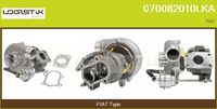 FLAMAR TCF120047KW - Restricción de fabricante: BORGWARNER<br>Tipo de sobrealimentación: Turbocompresor de gases de escape<br>Vehículo con dirección a la izquierda / derecha: para dirección izquierda/derecha<br>Versión: HQ<br>Fabricante: FIAT<br>Especificación del turbocompresor: K03<br>