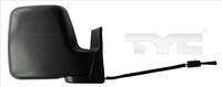 TYC 3050028 - Lado de montaje: derecha<br>Color: negro<br>Tipo de registro: Verificación ECE<br>Retrovisor exterior/interiror: Ajuste por cable<br>Retrovisor exterior/interiror: convexo<br>