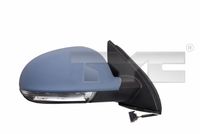 TYC 3370158 - Lado de montaje: derecha<br>Retrovisor exterior/interiror: para ajuste elect. espejo<br>Retrovisor exterior/interiror: convexo<br>Retrovisor exterior/interiror: calefactable<br>Superficie: imprimado<br>Función de las luces: con luz intermitente<br>Tipo de registro: Verificación ECE<br>